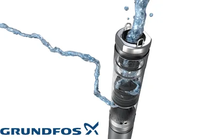 Grundfos dykkpumpe 3″